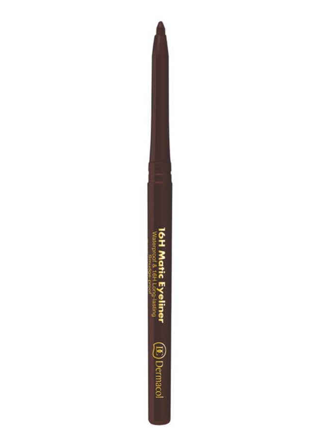 16H Matic Eyeliner Pencil Brown