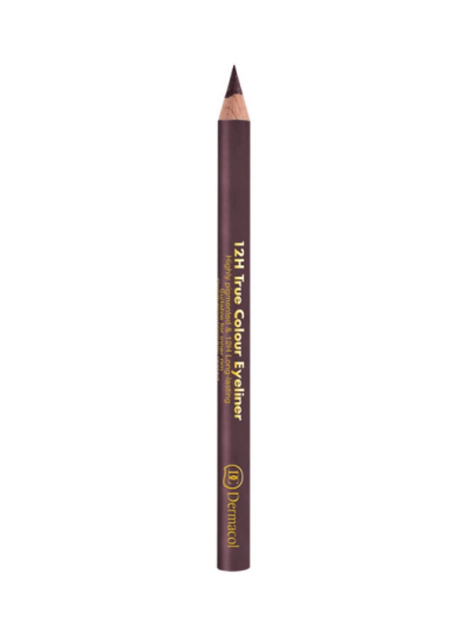 12H True Colour Eyeliner No 6 Dark Brown
