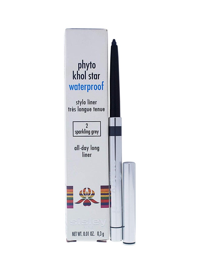 Phyto Khol Star Waterproof Eye Liner No.2 Sparkling Grey