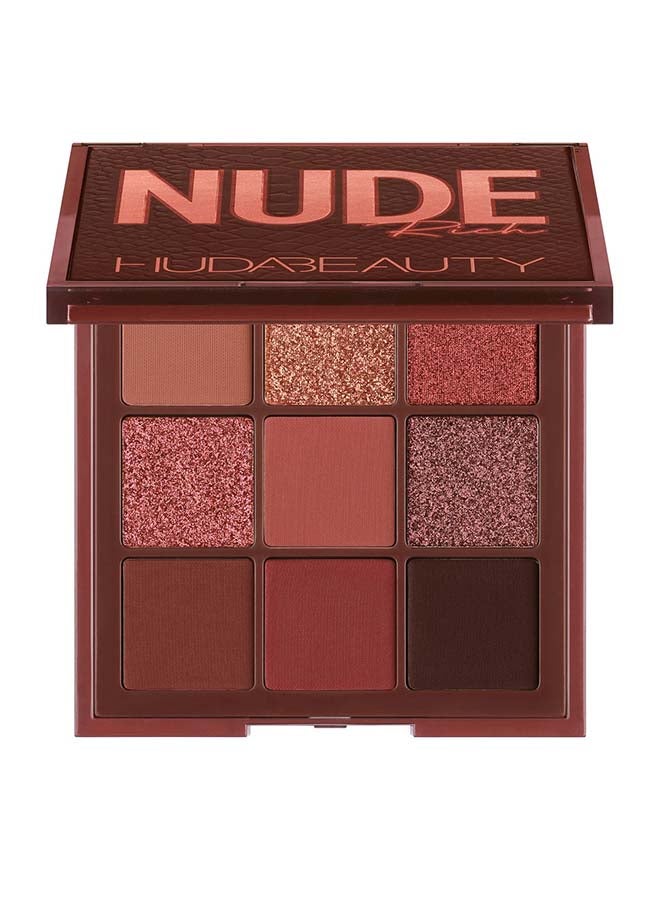 9 Shades Eyeshadow Palette Nude Rich