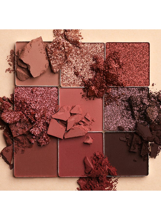 9 Shades Eyeshadow Palette Nude Rich