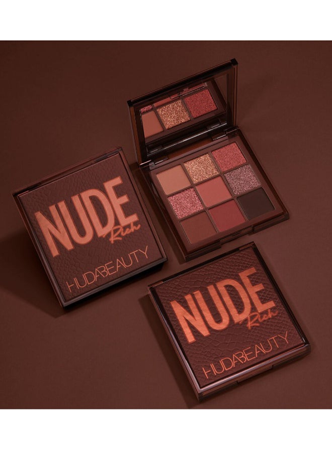 9 Shades Eyeshadow Palette Nude Rich