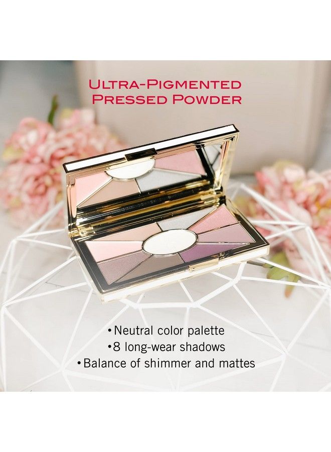 Eyeshadow Palette Seduction Eye Love You Collection Neutral UltraPigmented Pressed Powders Matte & Shimmer Colors LongLasting Blendable & Natural Paraben & TalcFree