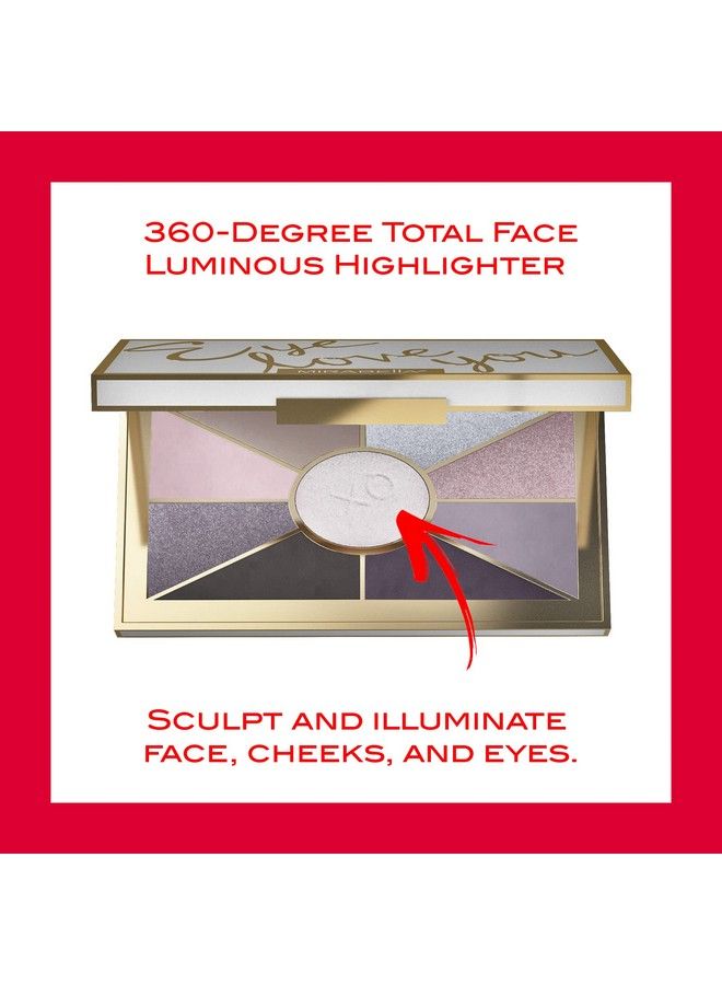 Eyeshadow Palette Seduction Eye Love You Collection Neutral UltraPigmented Pressed Powders Matte & Shimmer Colors LongLasting Blendable & Natural Paraben & TalcFree