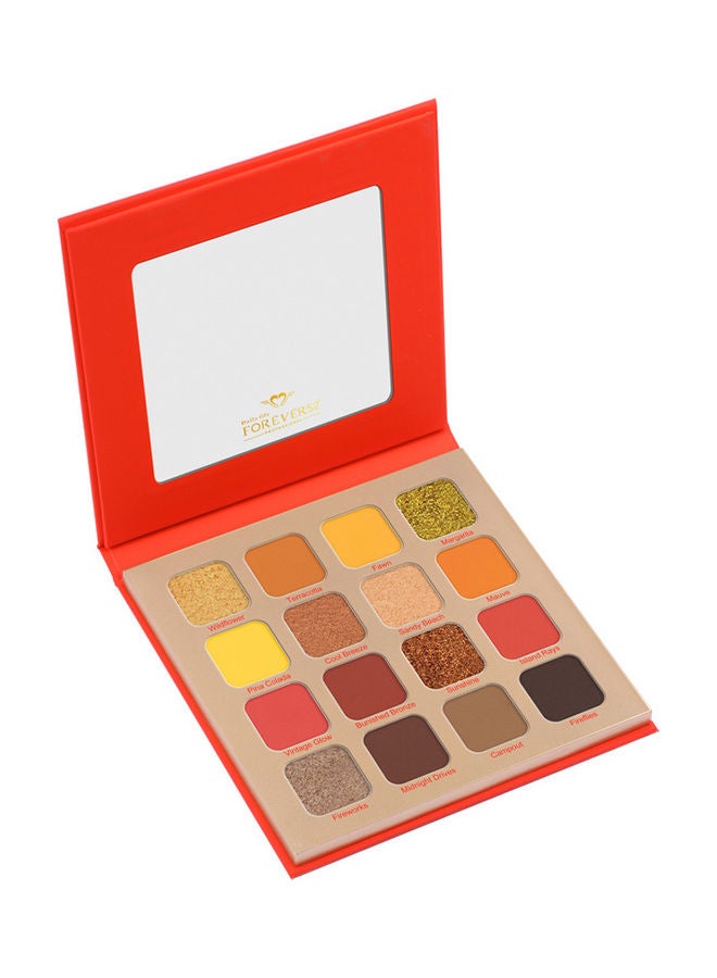 16-Color Eyeshadow Palette (Summer Breeze) Multicolour