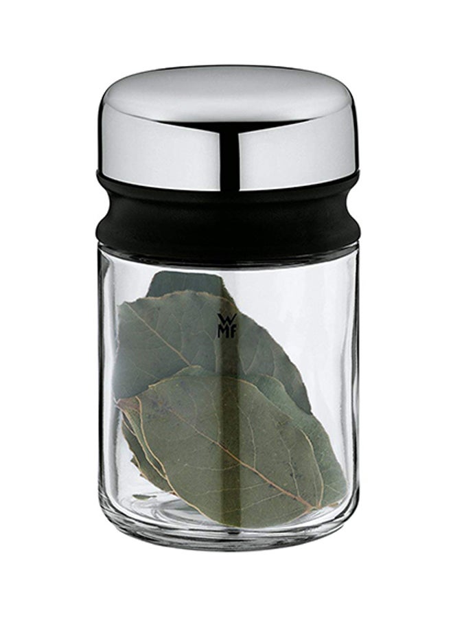 4-Piece Shaker Tin Set Silver 100ml