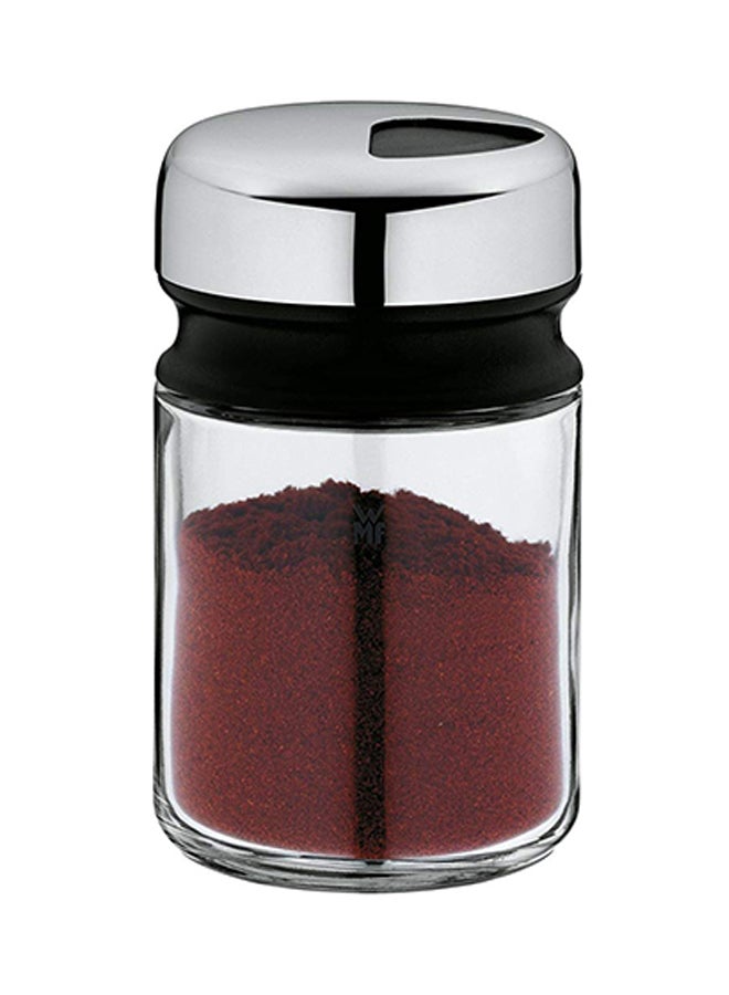 4-Piece Shaker Tin Set Silver 100ml