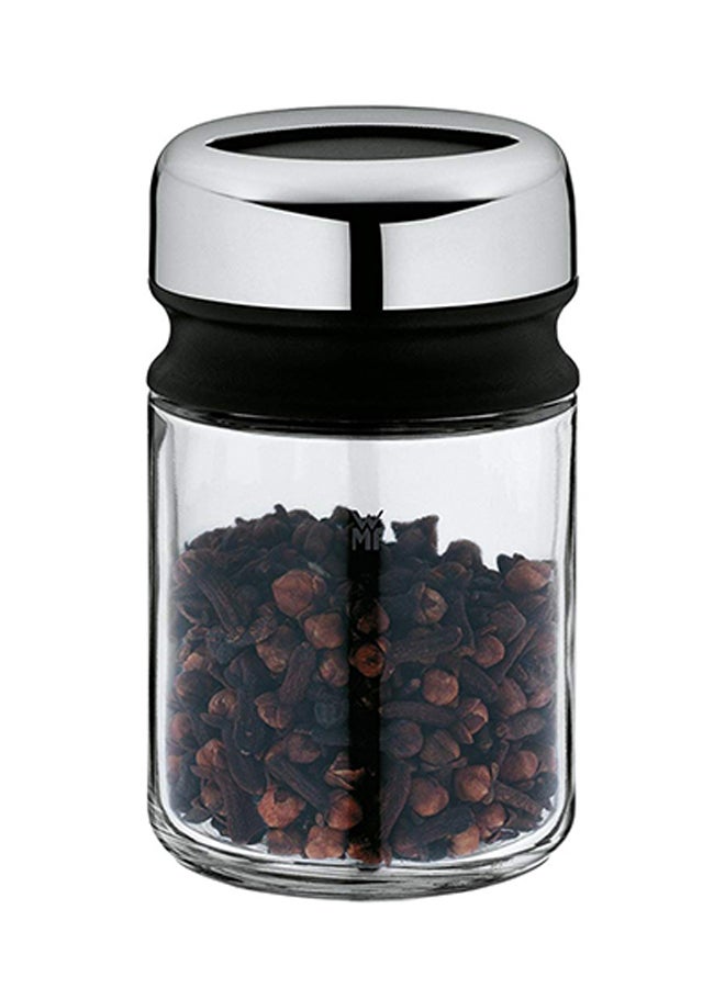4-Piece Shaker Tin Set Silver 100ml