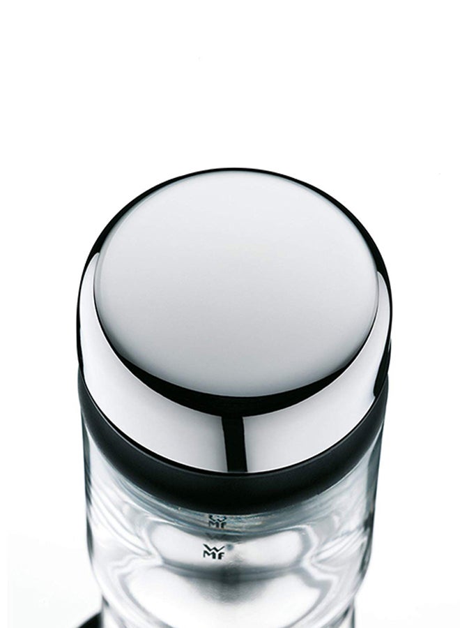 4-Piece Shaker Tin Set Silver 100ml