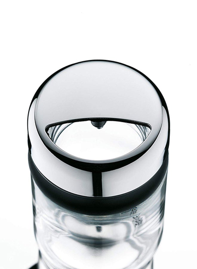 4-Piece Shaker Tin Set Silver 100ml