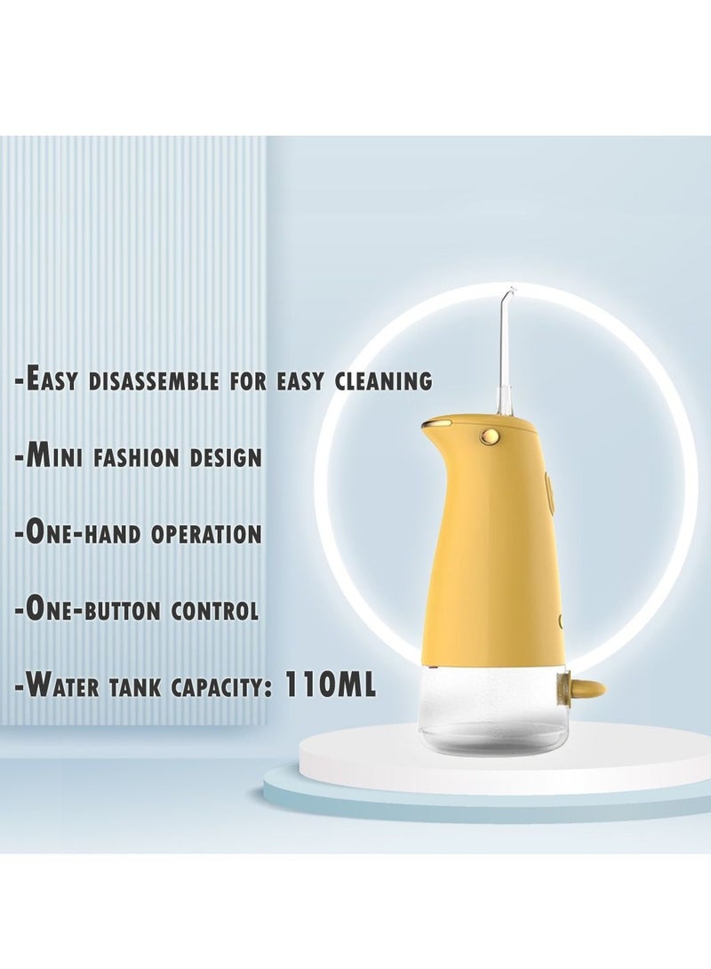 Nicefeel Mini Dental Water Flosser Carrying Oral Irrigator Teeth Cleaner Tooth Flush Oral Irrigator Water Flosser FC3940