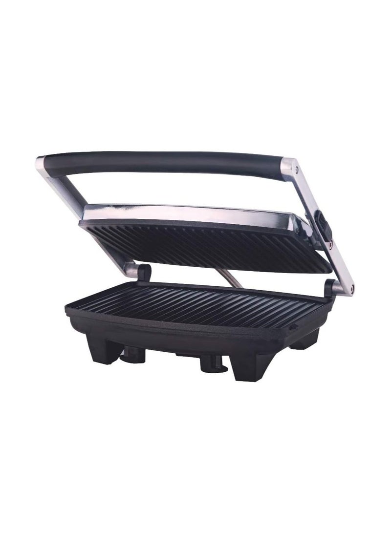 Borosil Jumbo Grill Sandwich Maker (Black) - 1000W