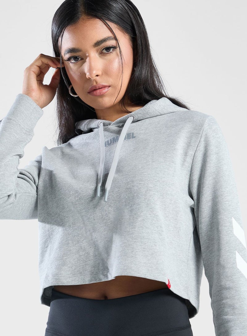 Logo Legacy Cropped Hoodie