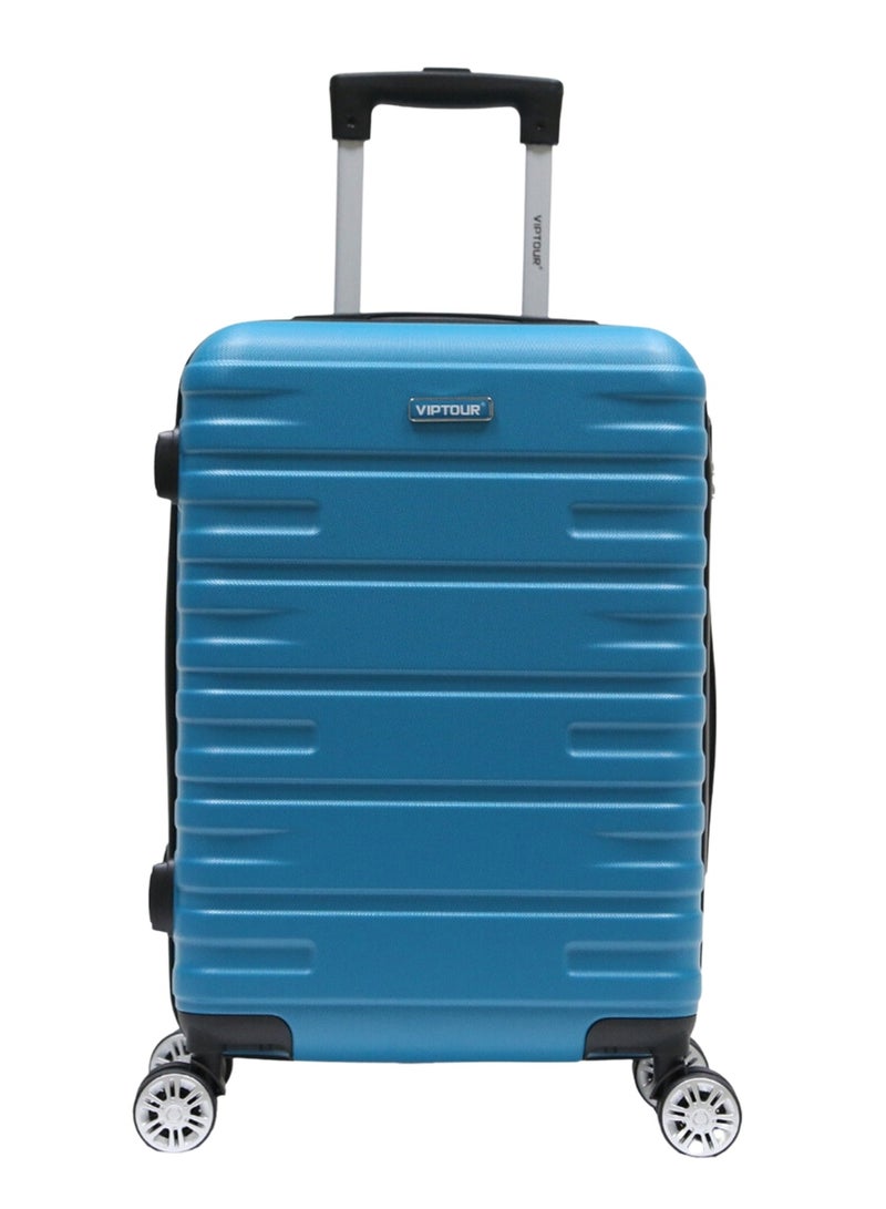 Single Hardside Spinner ABS Trolley Luggage With Number Lock 20 Inches