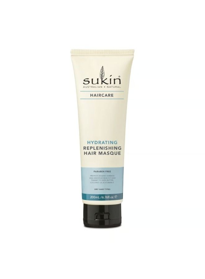 Haircare, Hydrating Replenishing Hair Masque, 6.76 fl oz (200 ml)