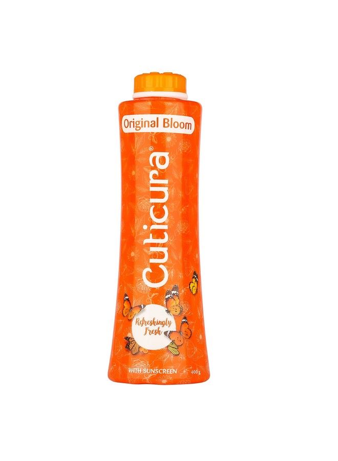 Original Talcum Powder With Sunscreen 400 G (Pack Of 2)