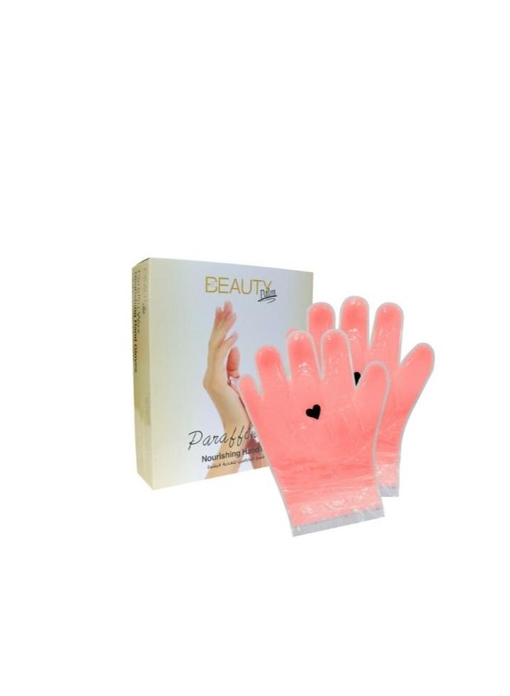 Hand Paraffin Wax Peach 6 Pairs
