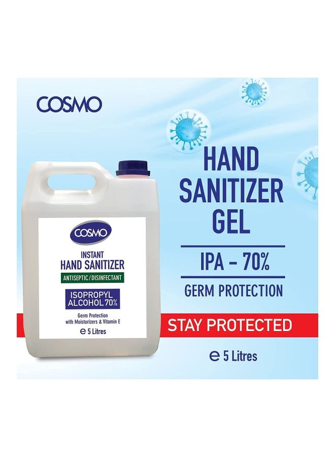 Pack Of 5 Hand Sanitizer Gel Clear 5Liters