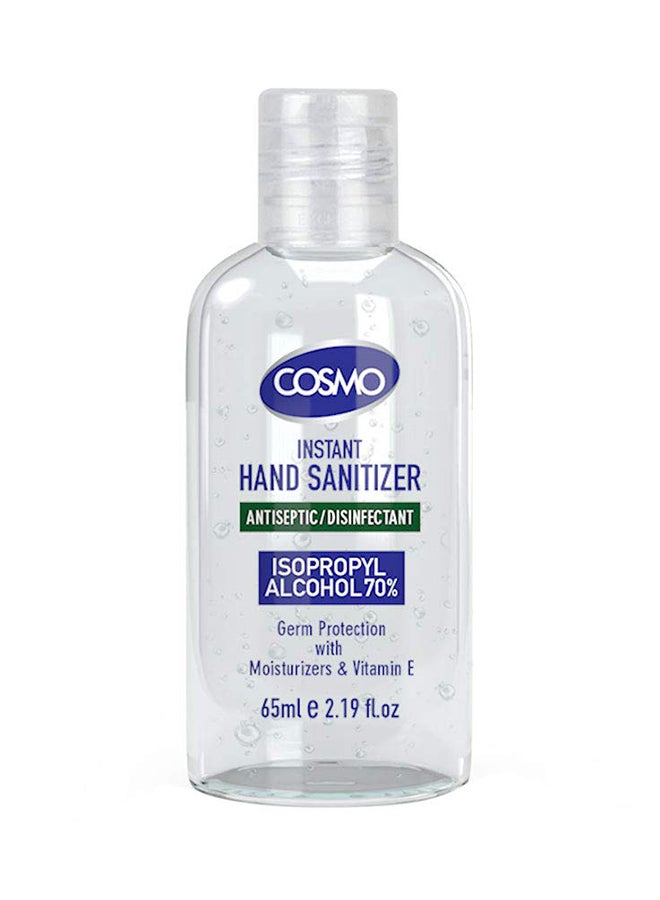 Instant Hand Sanitizer Antiseptic Pack of 96 Multicolour 65ml