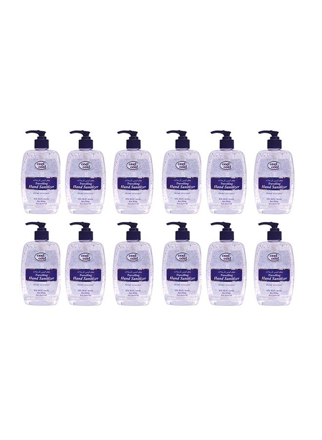 Travelling Hand Sanitizer 500ml Pack of 12