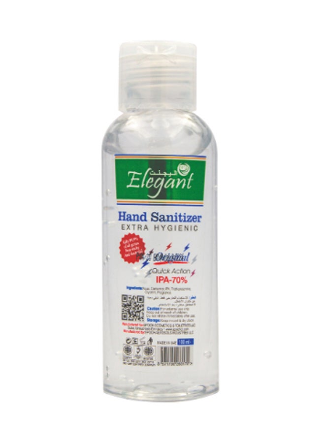 12-Piece Extra Hygienic Hand Sanitizer Gel Set Clear 100ml