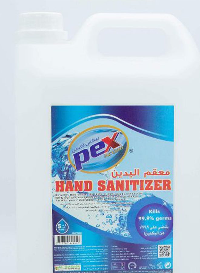 Non-Sticky Action Hand Sanitizer 5Liters