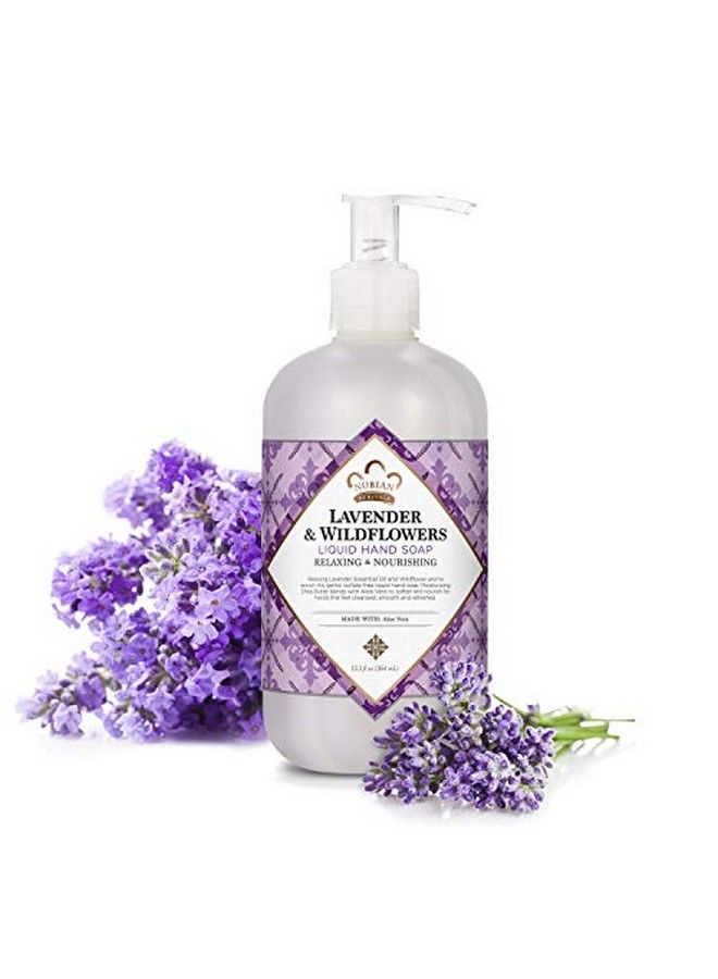 Hand Wash To Cleanse & Nourish Lavender & Wildflowers Nourishing Hand Soap 12.3 Oz 3 Count