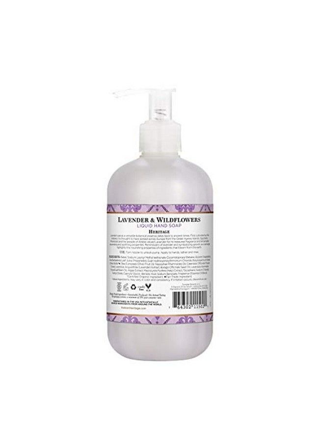 Hand Wash To Cleanse & Nourish Lavender & Wildflowers Nourishing Hand Soap 12.3 Oz 3 Count