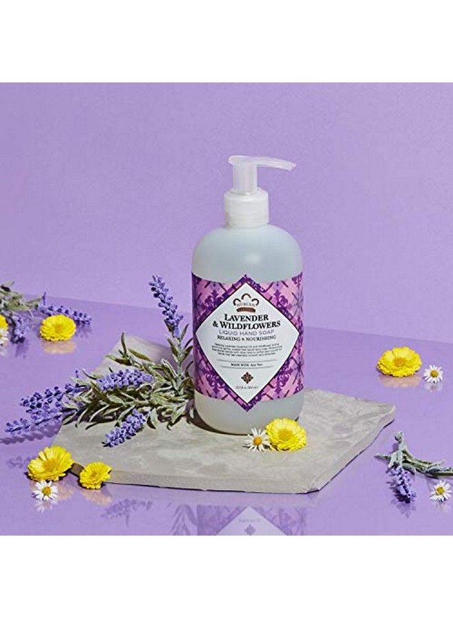 Hand Wash To Cleanse & Nourish Lavender & Wildflowers Nourishing Hand Soap 12.3 Oz 3 Count