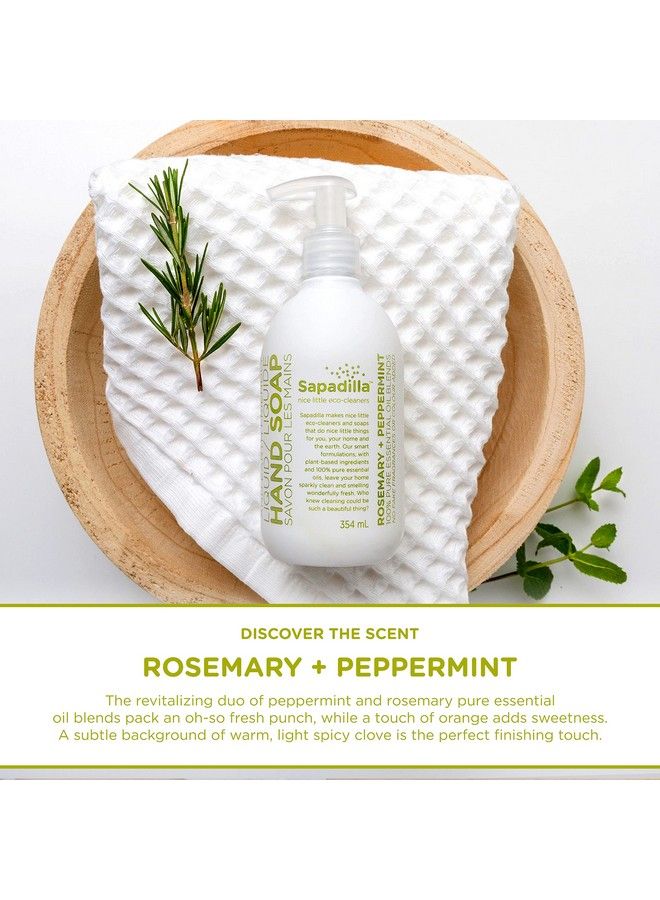 Liquid Hand Soap Three Scent Variety Made With 100% Pure Essential Oil Blends Cleansing & Moisturizing Aromatic & Fragrant Hand Soap Plant Based Biodegradable 12 Ounce (Pack Of 3)