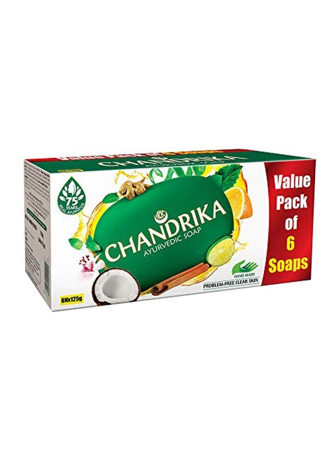 6-Piece Ayurveda Soap 125grams