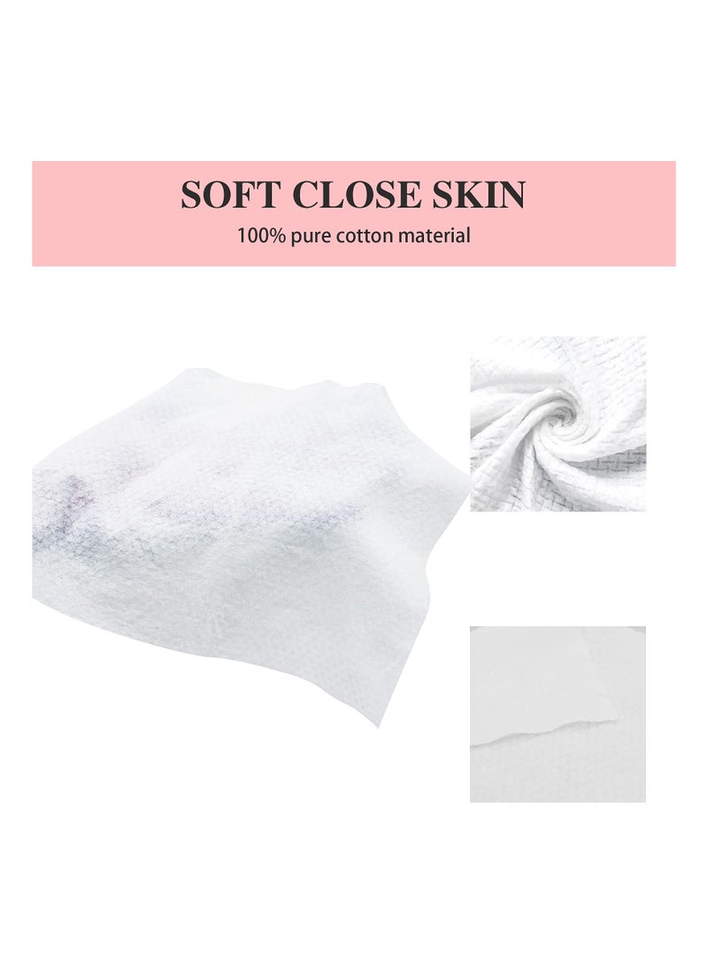 Soft Compressed Towels, Pure Cotton Disposable Face Cleanser Portable Coin Tissue Mini for Travel/ Beauty/ Outdoor Sports (100 Pieces)