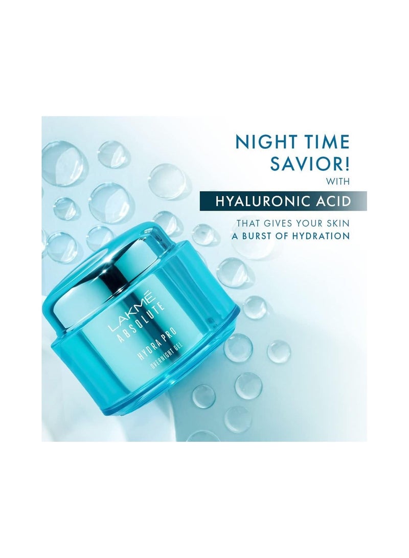 Lakme Absolute Hydra Pro Overnight Gel, 50 g