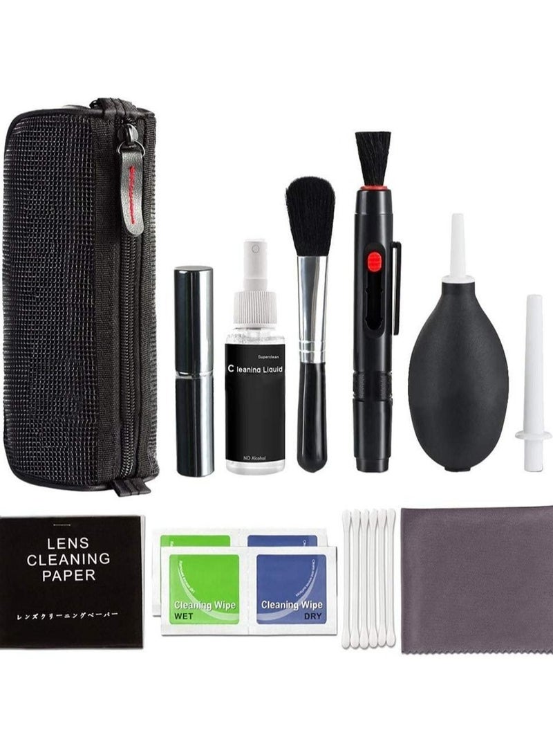 Professional DSLR lens camera cleaning kit/spray bottle pen brush blower