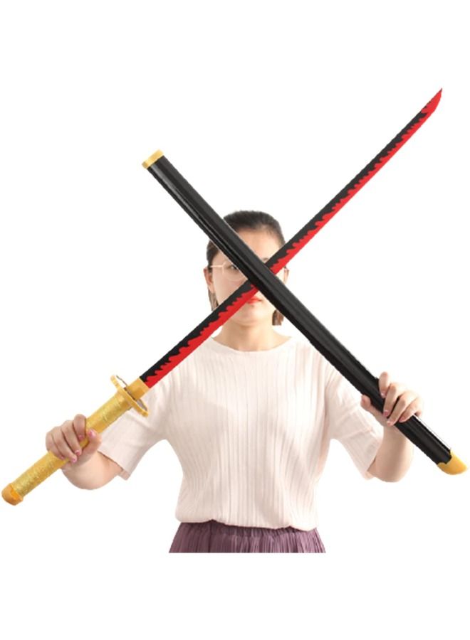 Sword 104 cm Sword Japanese Anime Toy Katana Beautiful Katana for Anime Lovers Role Play Splicing Sword Made of Wood