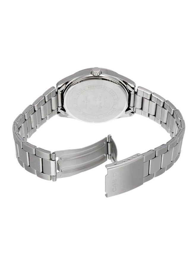 Women's Stainless Steel Analog Quartz Watch MTP-1302D-7A1VDF - 44 mm - Silver