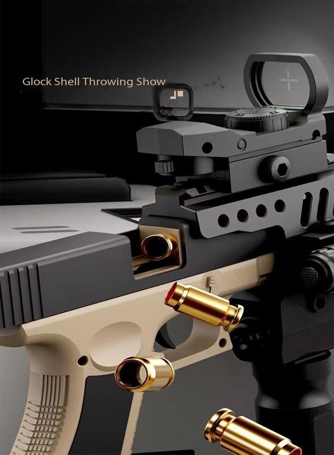 New Electric Glock Darts Soft Bullets Gun Model Pistol Aim Train Handgun with Compatible Accessories