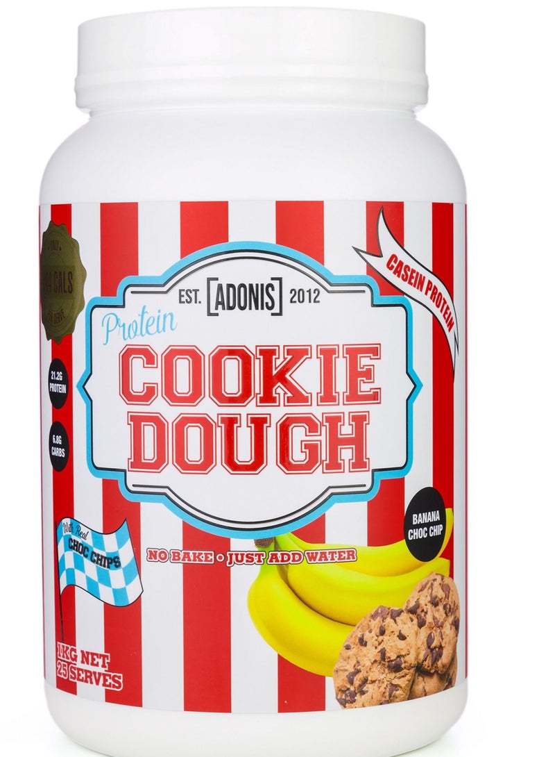 Cookie Dough Banana Choc Chip 1kg