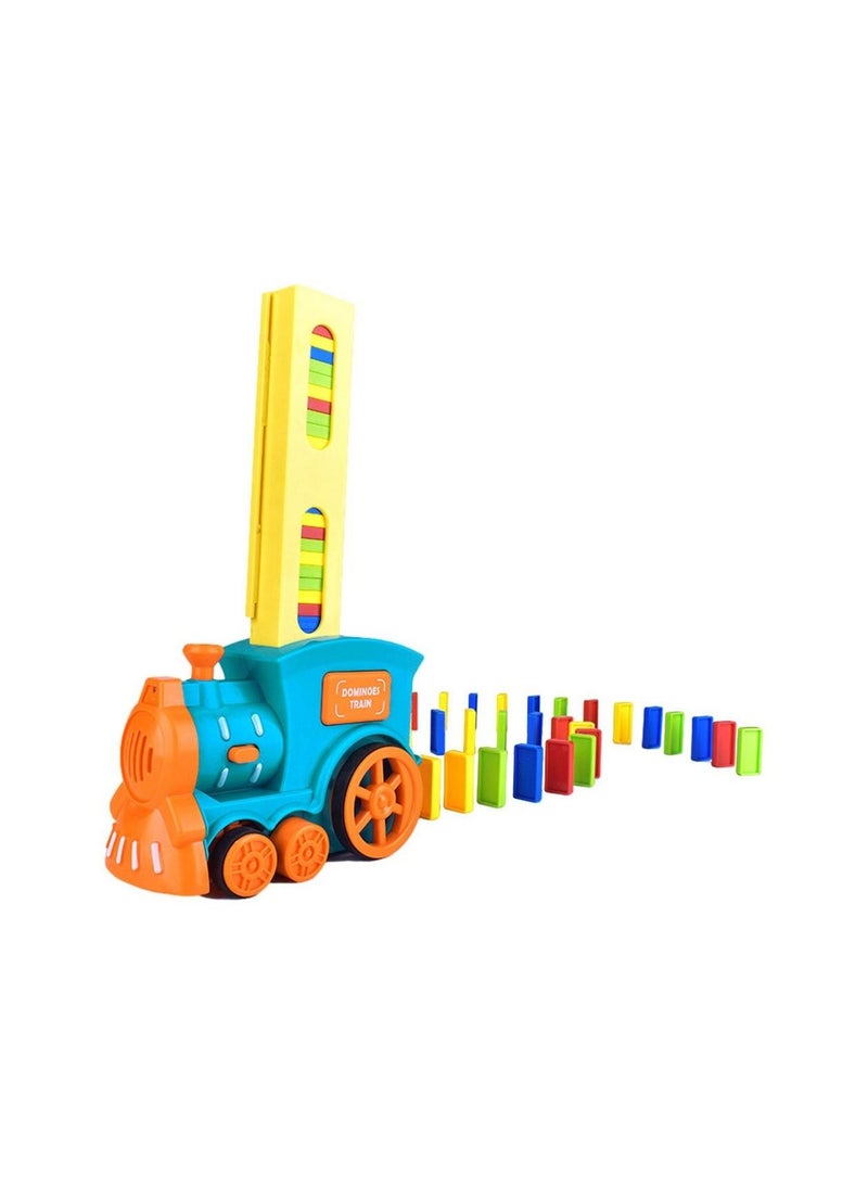Domino Train Set Bricks Building Stacking Toy for Kids 60 pcs