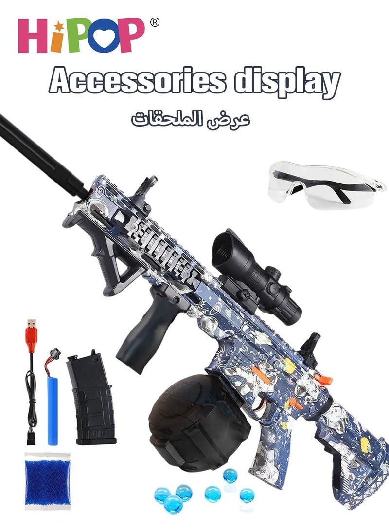 HK416 Electric Gun Toys Splatter Ball Blaster Toys Gun,Water Bomb Shoot Gun Gel Ball Blaster,Outdoor Team Shooting Games as Kids Toys Gun