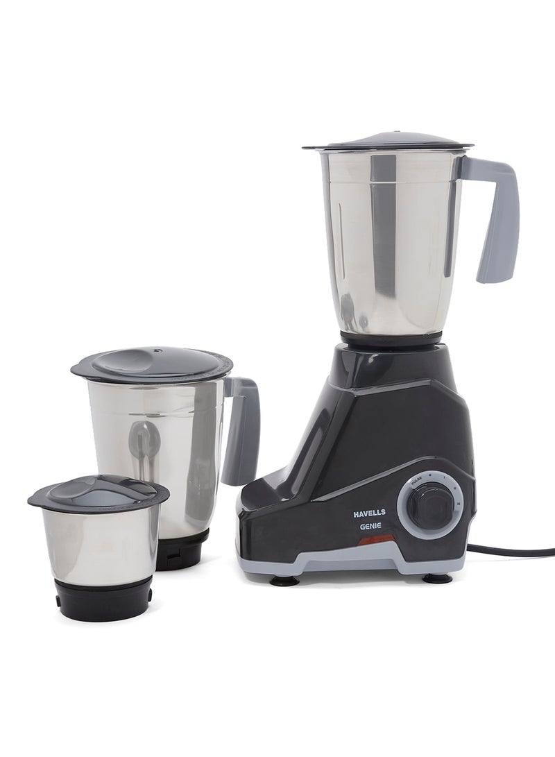 Genie 3 Mixer Grinder 550W With SS Jars GENE550W3DG Grey