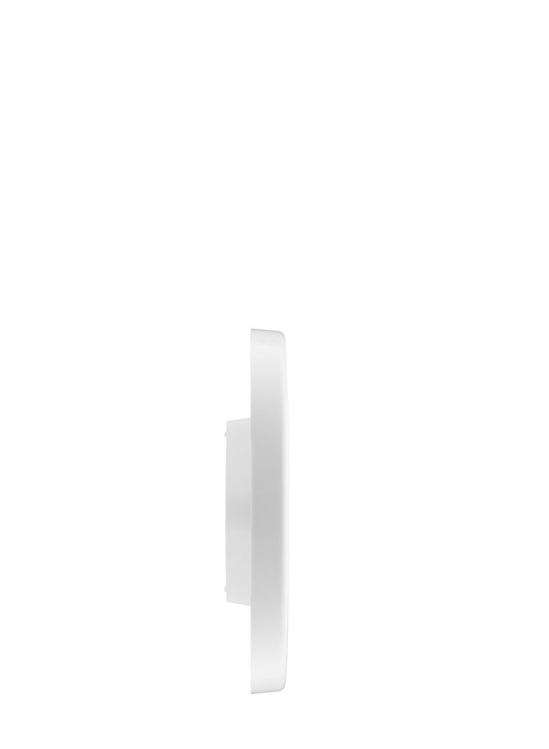 Contemporary White Dial Green Color Lume Filled Hands Technology - 32.5 cm x 32.5 cm (Medium)