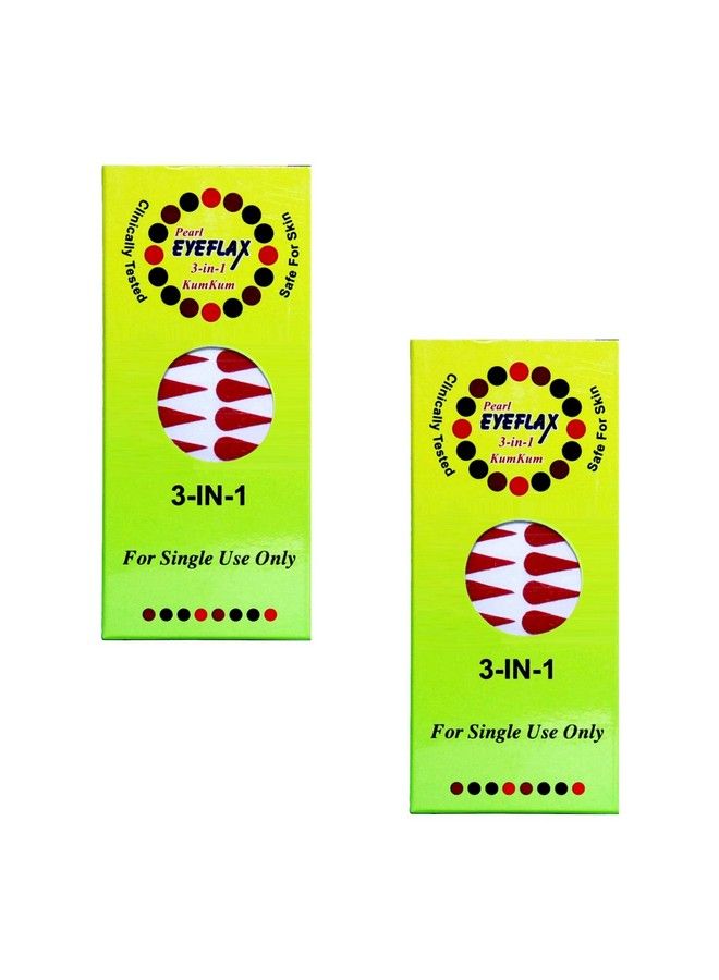 Kumkum Red Tilak Bindi Pack Of 2 (15 Flaps Each Box) (4)