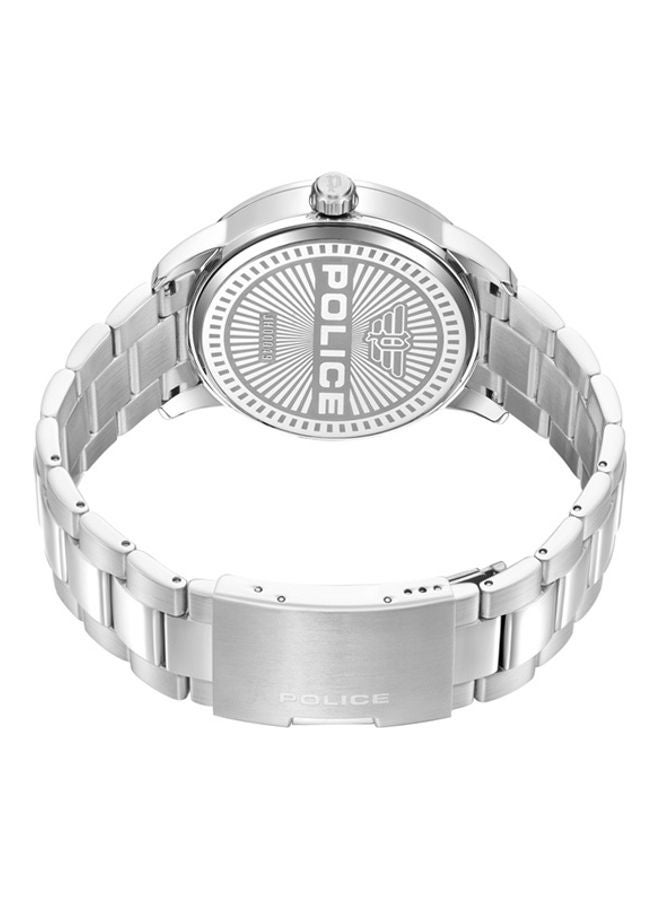 Men's Analog Round Shape Stainless Steel Wrist Watch PEWJH0004904 - 44 Mm