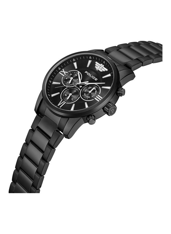 Men's Analog Round Shape Stainless Steel Wrist Watch PEWJK0004406 - 46 Mm