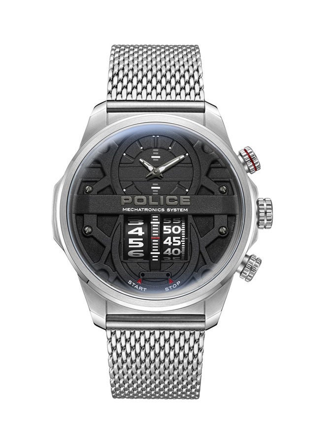 Men's Analog Round Shape Stainless Steel Wrist Watch PEWJG0006504 - 44 Mm