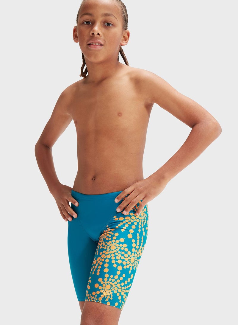 Digital Allover Swim Shorts