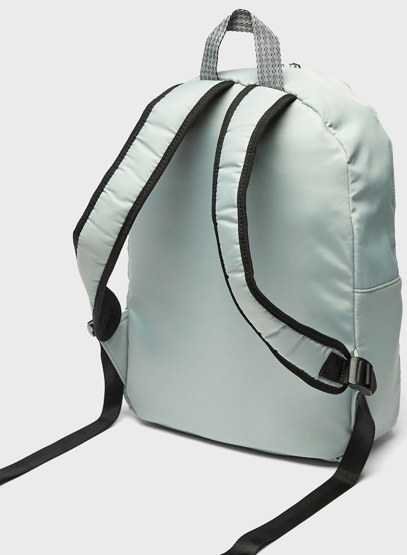 Top Handle Logo Backpack