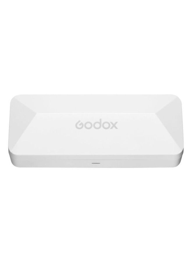 Godox MoveLink Mini LT 2-Person Wireless Microphone System for Cameras & iOS Devices (2.4 GHz, Cloud White)