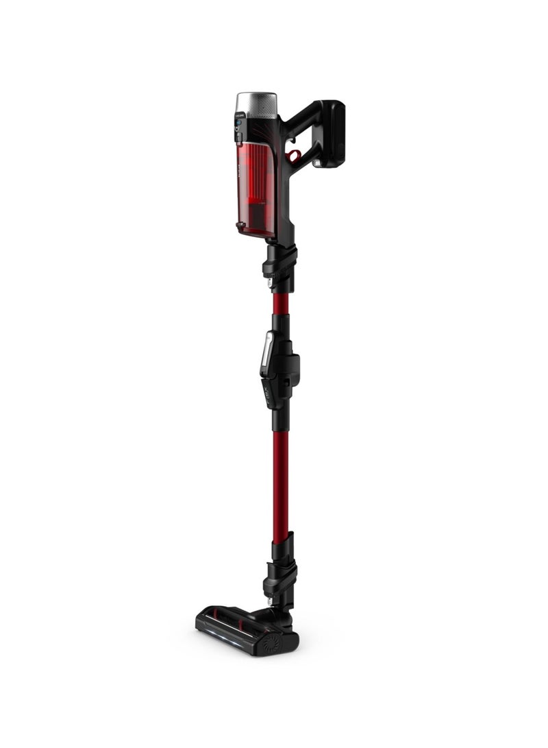 Cordless Vacuum Cleaner | X-Force Flex 9.60 Vacuum Cleaner Cordless | Animal Care Model | Strong Constant Suction Power |Long-Lasting Battery | Flex Tube System | Automatic Suction Power Adjustment by Floor Type | 2 Years Warranty 100 W TY2079HO Red